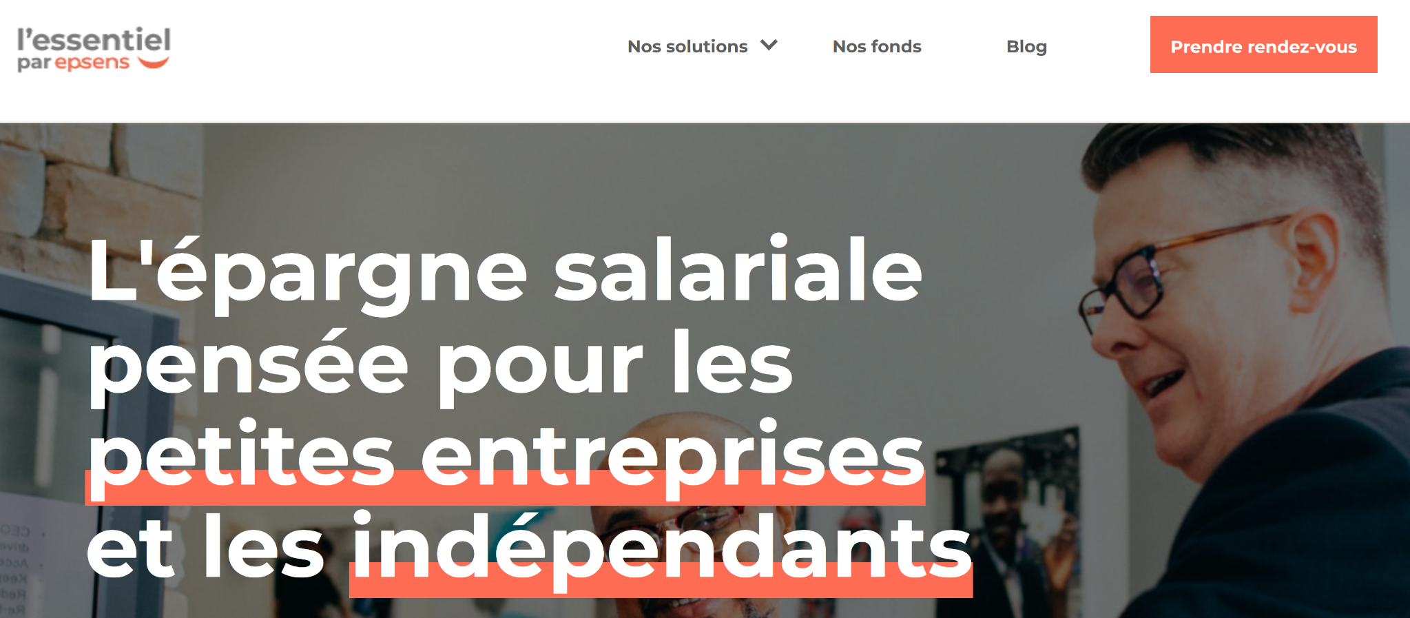 Illustration du projet Epsens : Accompagnement Drupal, audit technique et TMA pour la refonte digitale