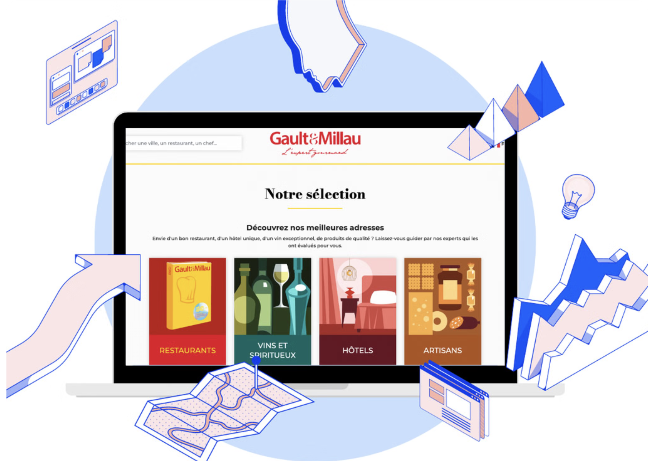 Illustration du projet Augmentation du trafic qualifié SEO 