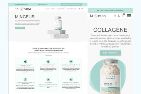 Illustration du projet E-Commerce Cosméthique