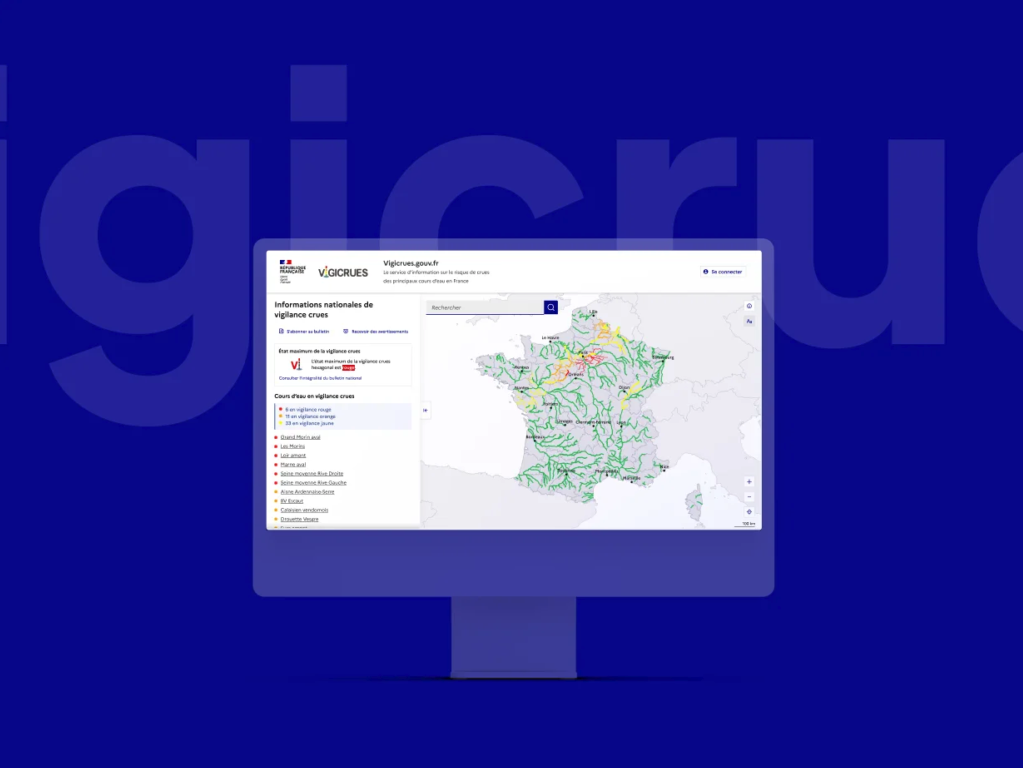 Illustration du projet Fluidifier l’information en période de crues