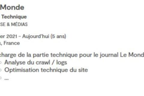 Illustration du projet Conseil en SEO technique