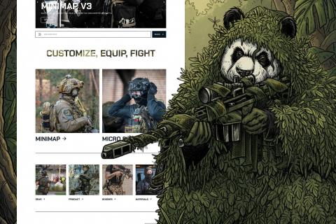 Illustration du projet Refonte site Internet Pandatac - WordPress WooCommerce Elementor