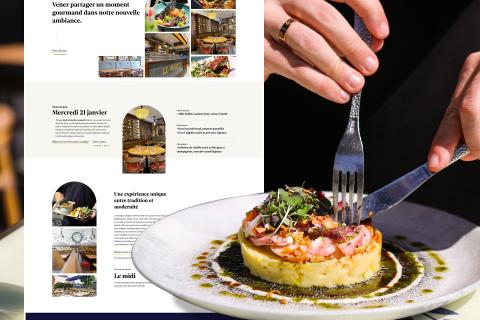 Illustration du projet Refonte site Internet Le Marigny - WordPress