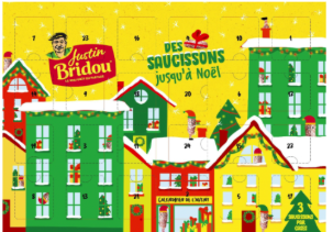 Illustration du projet Justin Bridou - Lancement du premier calendrier de l’avent saucissons…