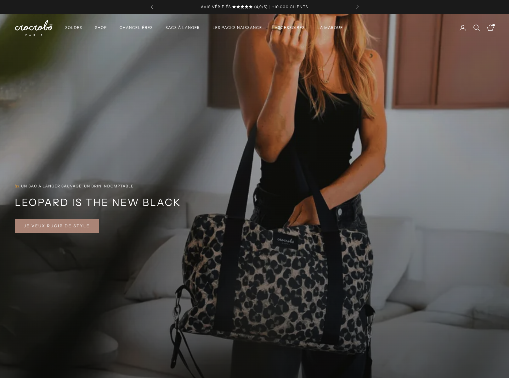 Illustration du projet Site e-commerce Crocrobō Paris : accessoires bébé éco-responsables