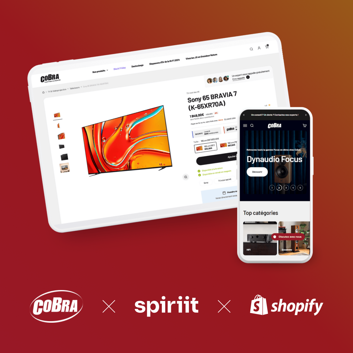 Illustration du projet Une migration Shopify Plus réglée à la seconde près