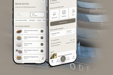 Illustration du projet Application de conciergerie de luxe