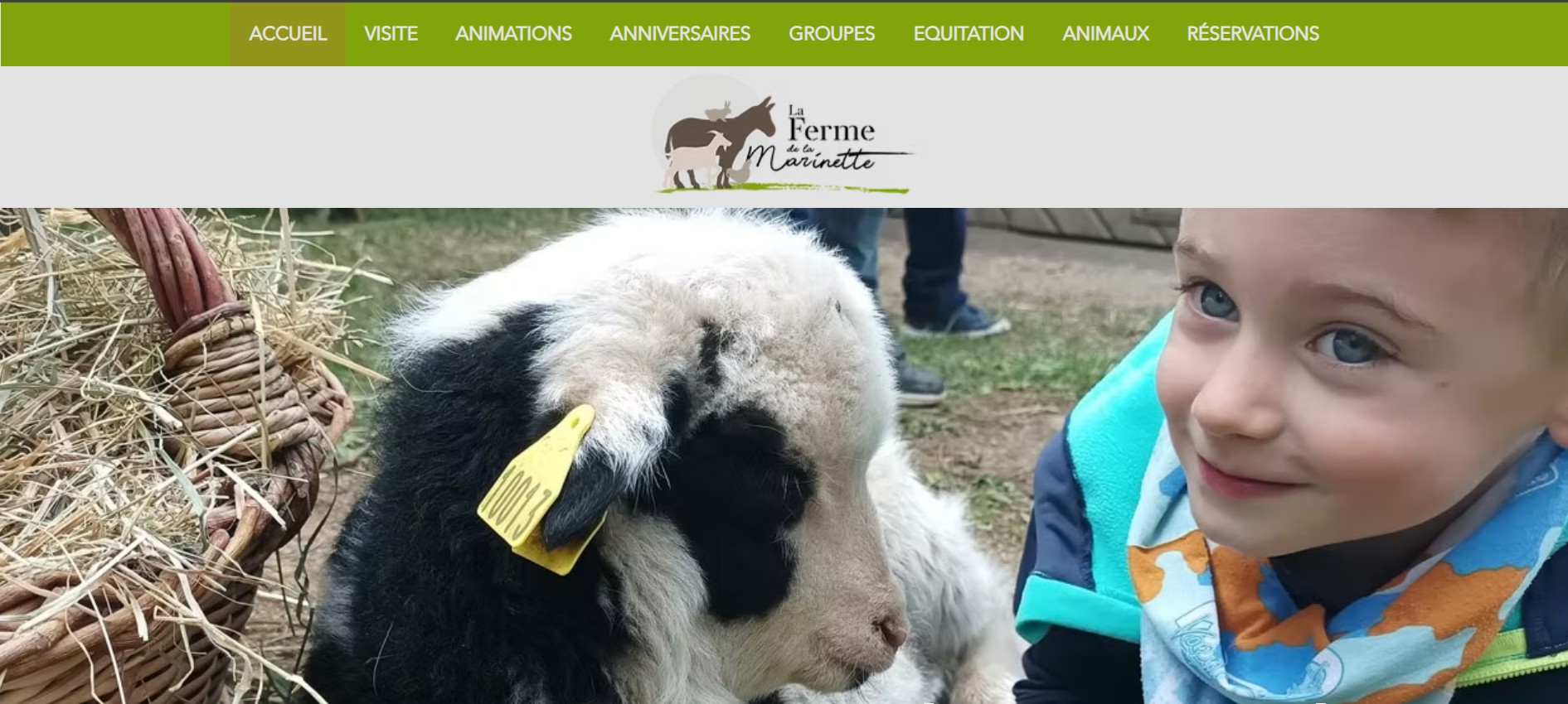 Illustration du projet SEO du site La Ferme de la Marinette