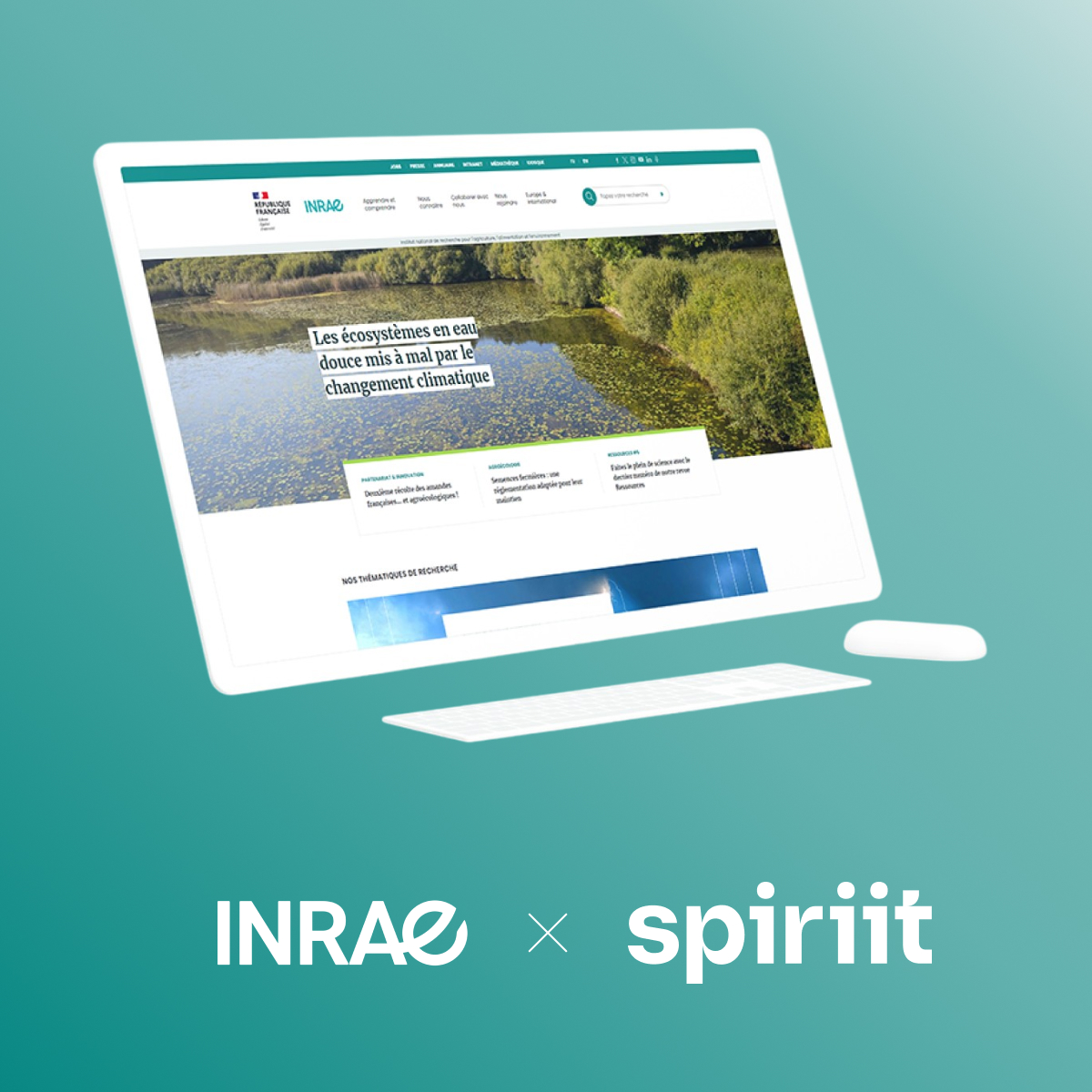 Illustration du projet Migration technique du dispositif digital de l'institut