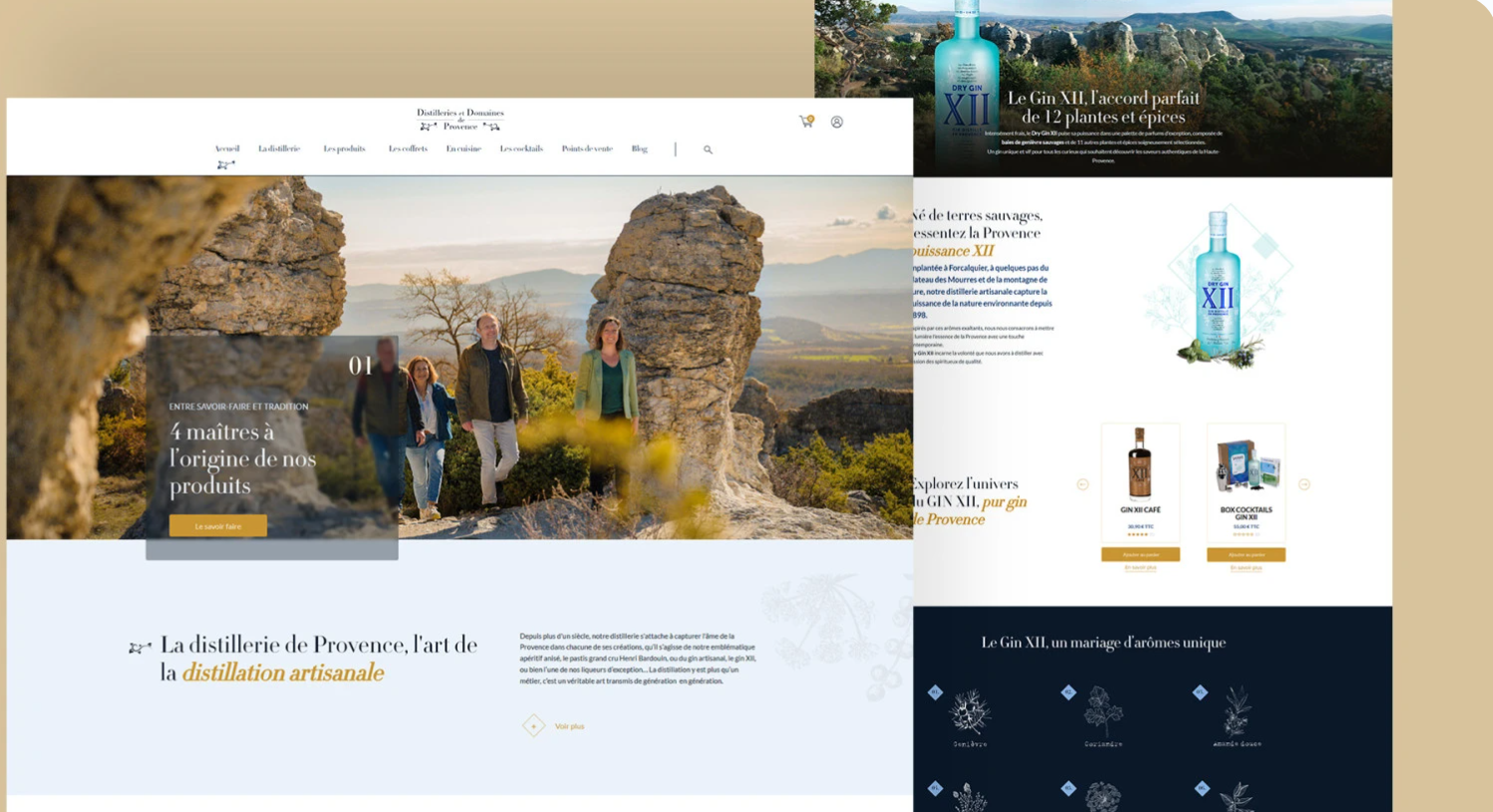 Illustration du projet Refonte e-commerce et stratégie SEO pour valoriser l’excellence provençale