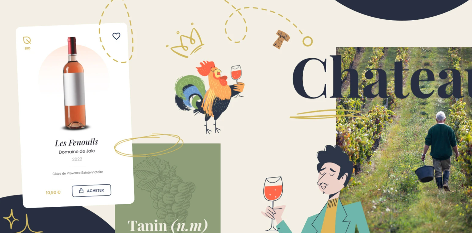 Illustration du projet Digitaliser les ventes d’un réseau de cavistes profondément ancré dans le retail physique