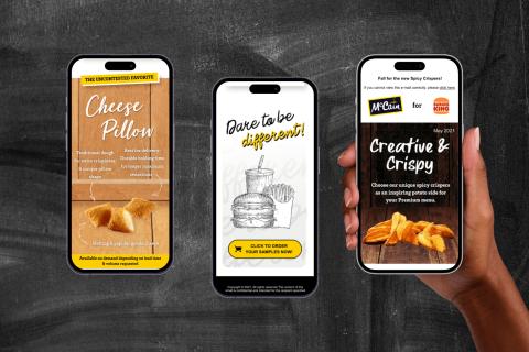 Illustration du projet Gabarit Newsletter McCain