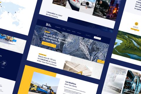 Illustration du projet Refonte du site de Metalimpex