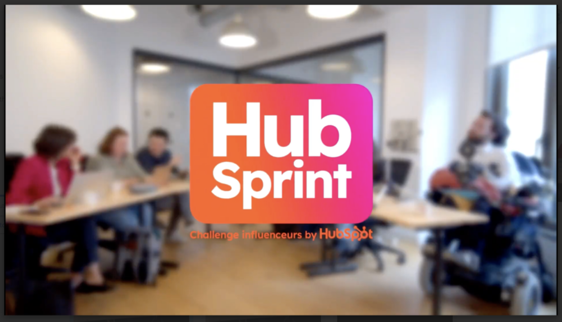 Illustration du projet La campagne d’influence marketing BtoB de Hubspot : le challenge Hubsprint