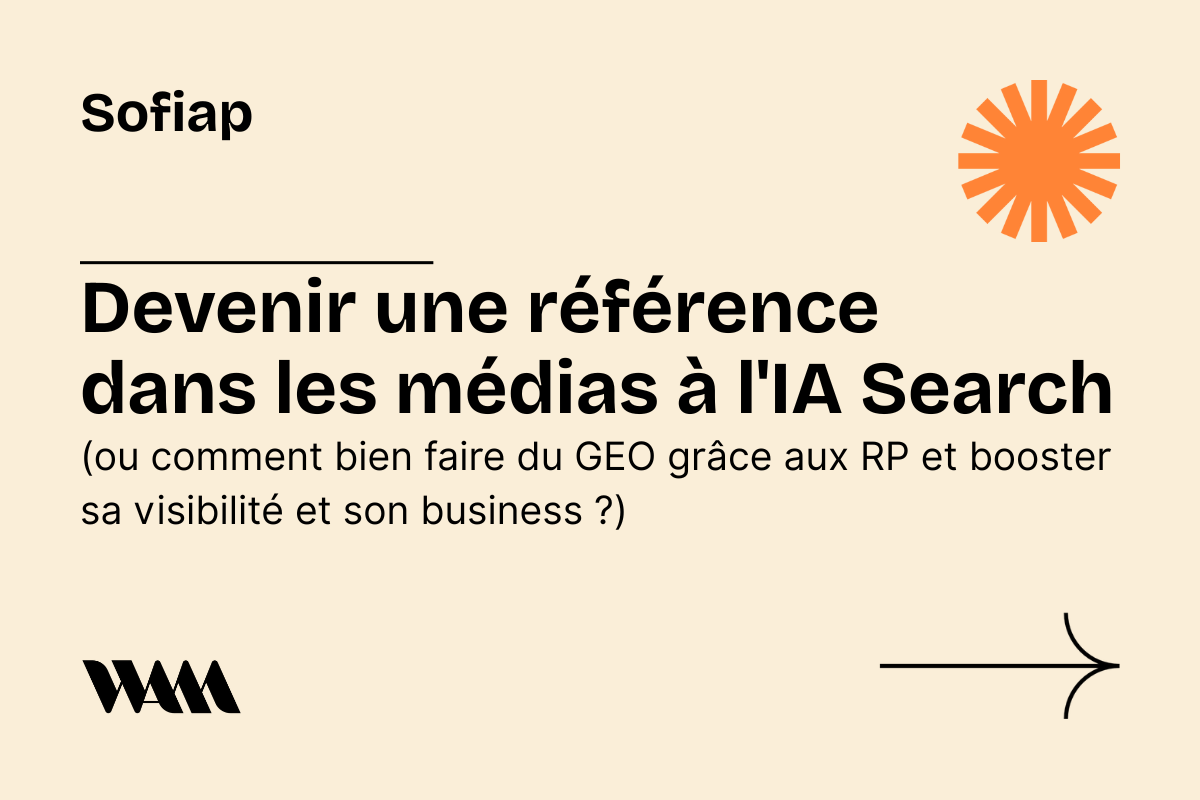 Illustration du projet GEO & RP : le cas Sofiap