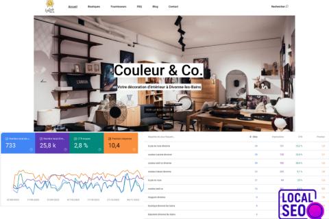 Illustration du projet Refonte du site internet et SEO local