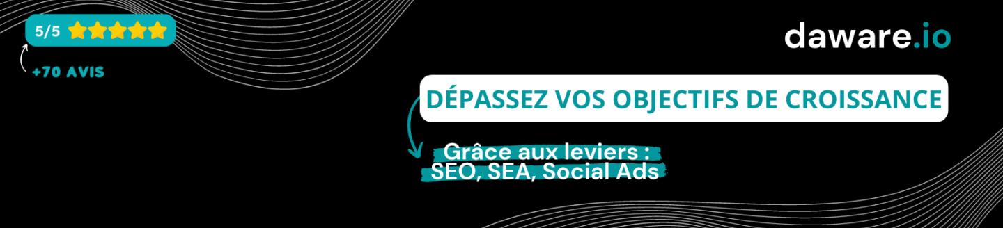 Couverture de l'agence Daware - Agence SEO SEA SMA