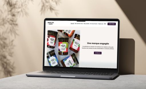 Illustration du projet Création du site Internet Magdeleine&Joseph