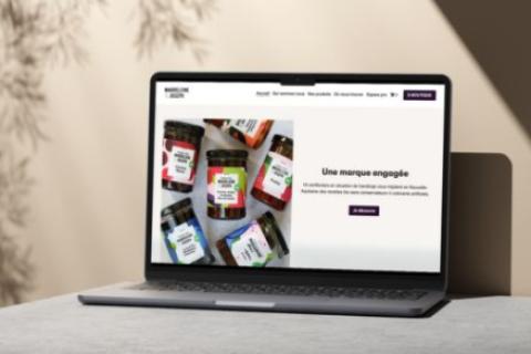 Illustration du projet Création du site Internet Magdeleine&Joseph