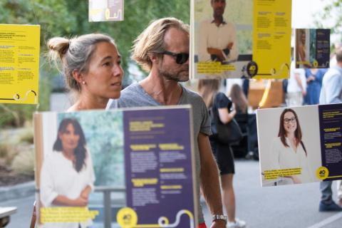 Illustration du projet 40 ans que le courant passe entre nous !