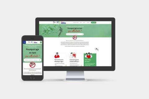 Illustration du projet Création de la plateforme Moustique Tigre Nouvelle-Aquitaine