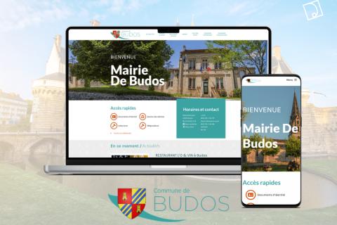 Illustration du projet Site institutionnel WordPress pour la Mairie de Budos