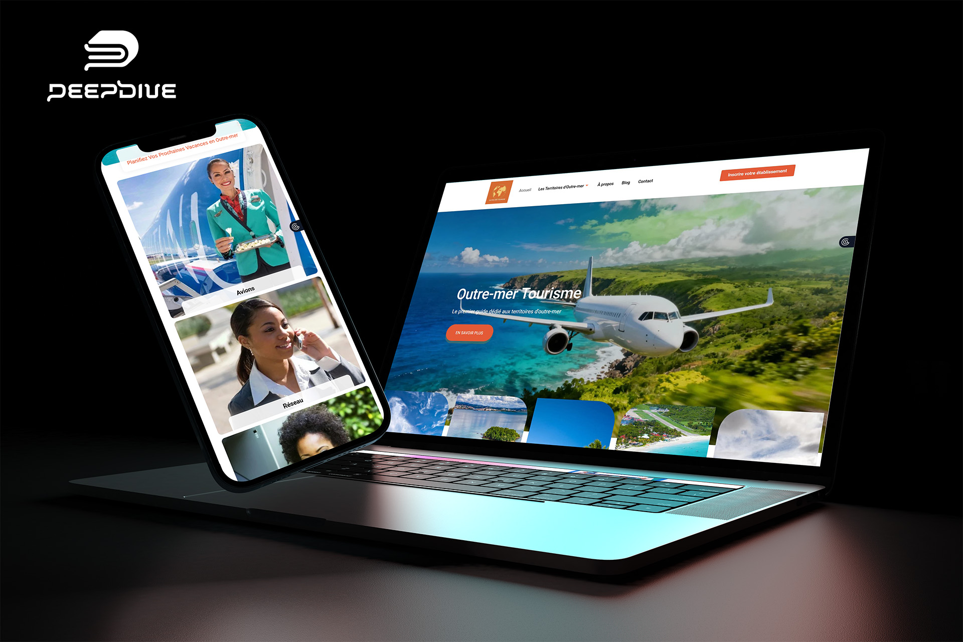 Illustration du projet Refonte complète du site Outre-Mer Tourisme : quand l’UX et le contenu redonnent du sens à plus de 250 pages