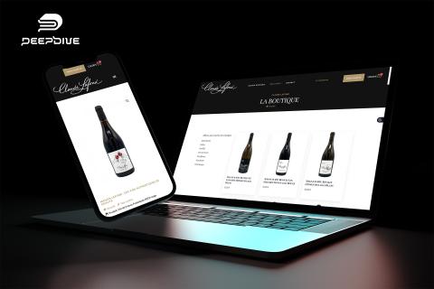 Illustration du projet Quand le vin fait clic : naissance de la boutique en ligne Claude Lafond