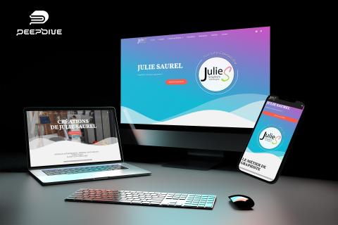 Le site de Julie S Graphiste passe au e-commerce : enfin des visuels avec du style (et une âme)