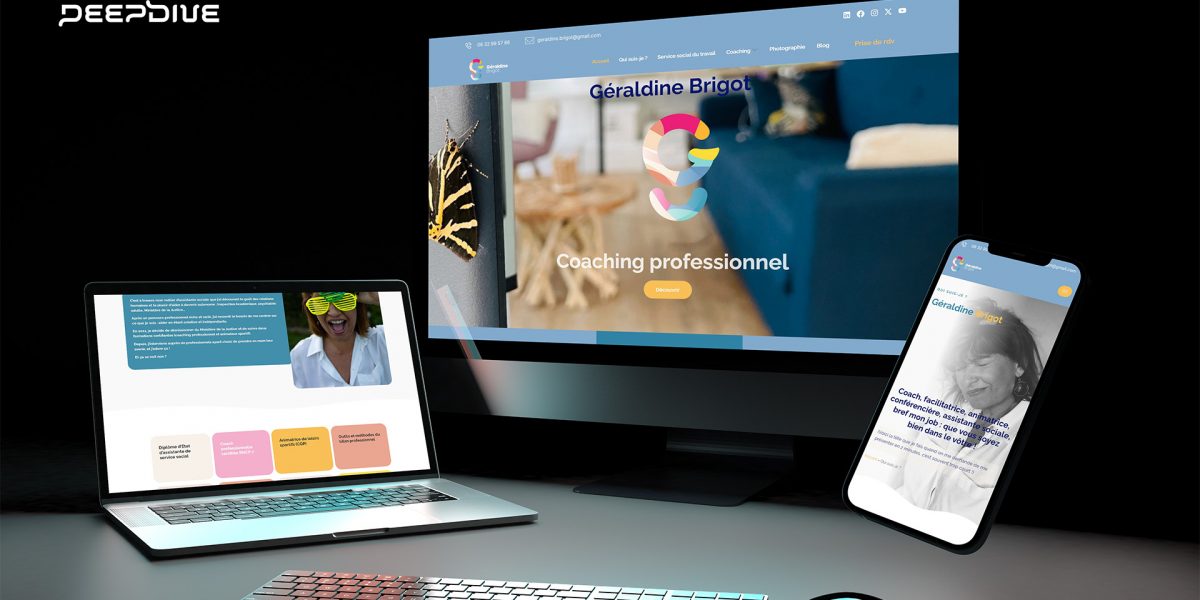 Illustration du projet 3e Refonte pour Géraldine Brigot Bourges