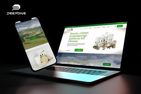 Refonte complète du site e-commerce les Anesses du Carladès