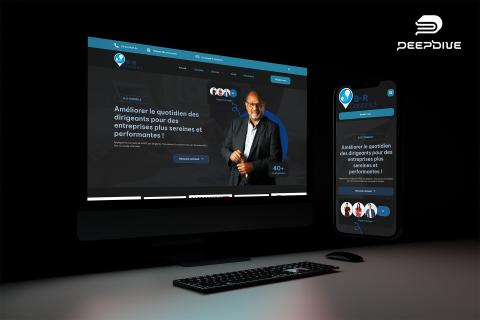 Création du site de B-R Conseils pour Robert Rivaud en Normandie