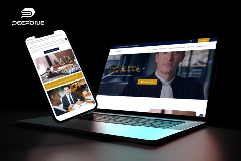 Illustration du projet Création du site du Cabinet d’Avocat Pagès Law