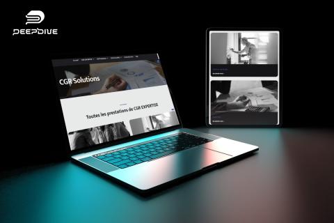 Refonte du site de CGR Expertise Cabinet Comptable