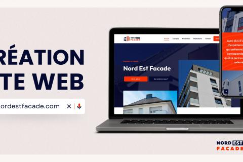 Illustration du projet Création site web