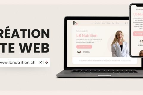 Illustration du projet Création site web