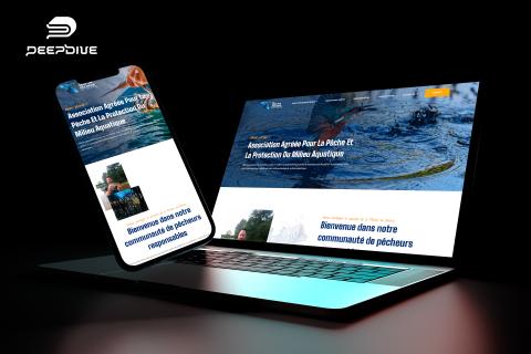 Illustration du projet Refonte du site Martin pêcheur du Berry