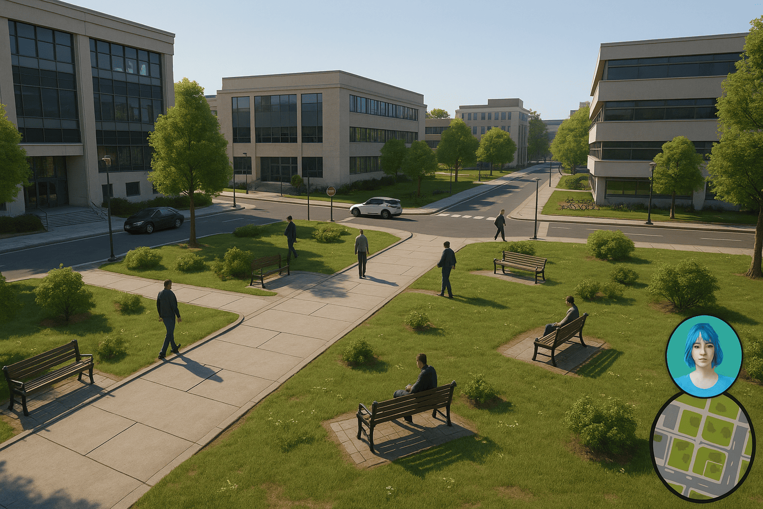 Illustration du projet Un serious game innovant pour la gestion du stress au travail