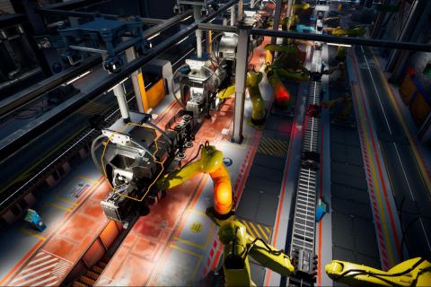 Illustration du projet Serious Game VR – Formation immersive