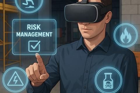 Illustration du projet Serious Game en réalité virtuelle pour la gestion des risques