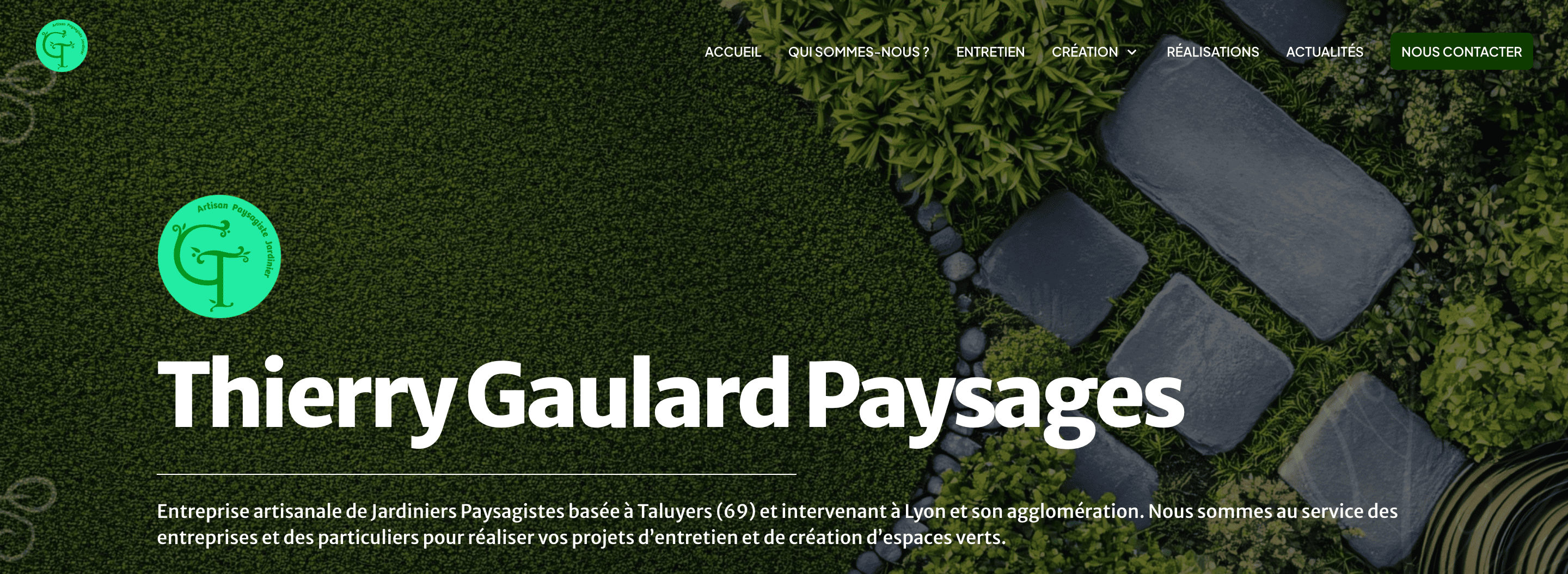 Illustration du projet Mise en place d’une stratégie d’acquisition digitale pour Thierry Gaulard Paysage