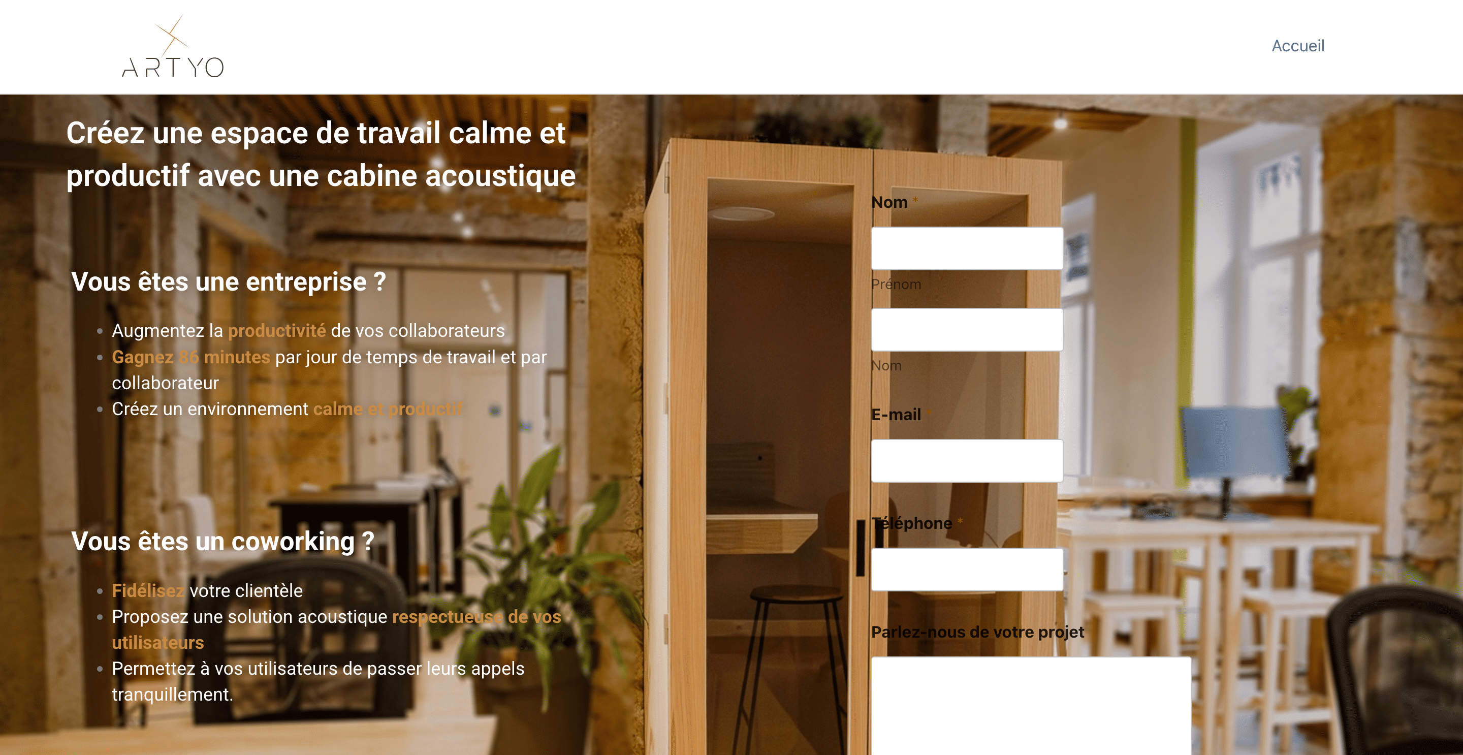 Illustration du projet Stratégie d’acquisition digitale pour Artyo