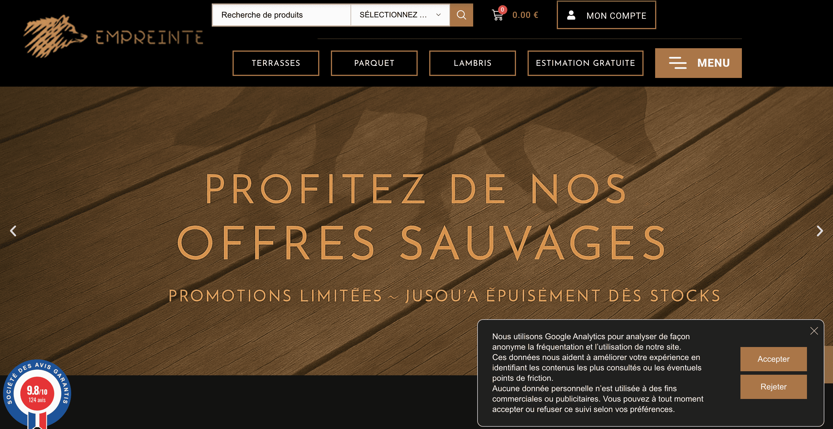 Illustration du projet Stratégie d’acquisition digitale pour Empreinte Bois