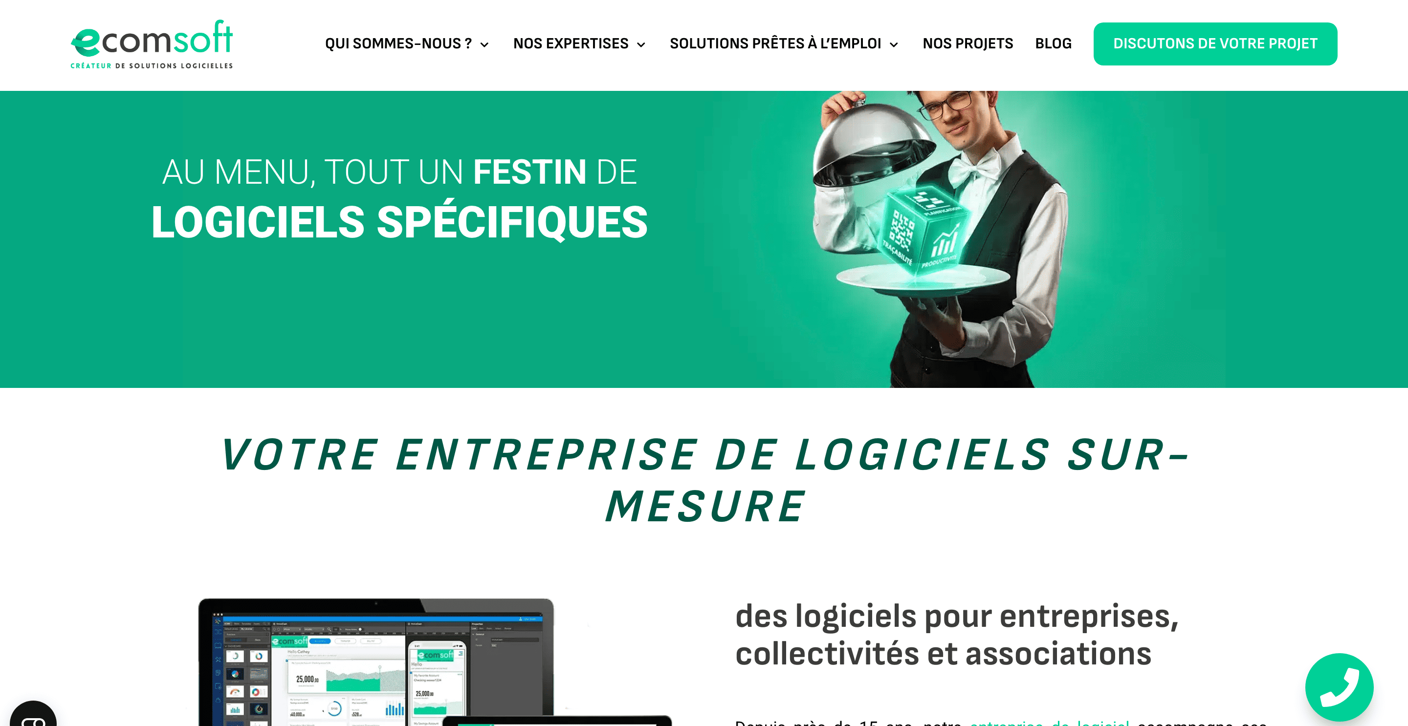 Illustration du projet Stratégie d’acquisition digitale pour Ecomsoft