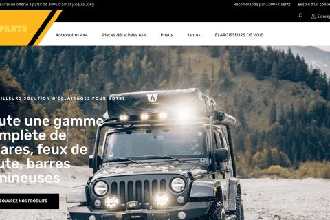 Mise en place de campagnes Google Ads pour 4x4 Autoparts