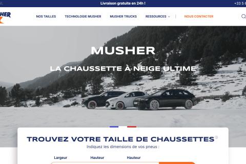 Illustration du projet Mise en place de campagnes Google Ads pour Musher Antiglisse