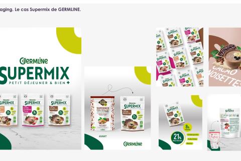 Refonte complète de l'identité packaging pour la gamme Bio SUPERMIX