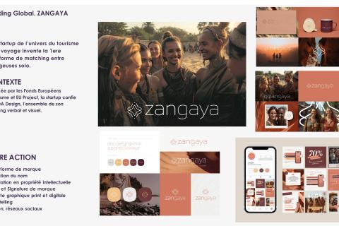 Illustration du projet Création d'une nouvelle marque sur l'univers du voyage et du tourisme
