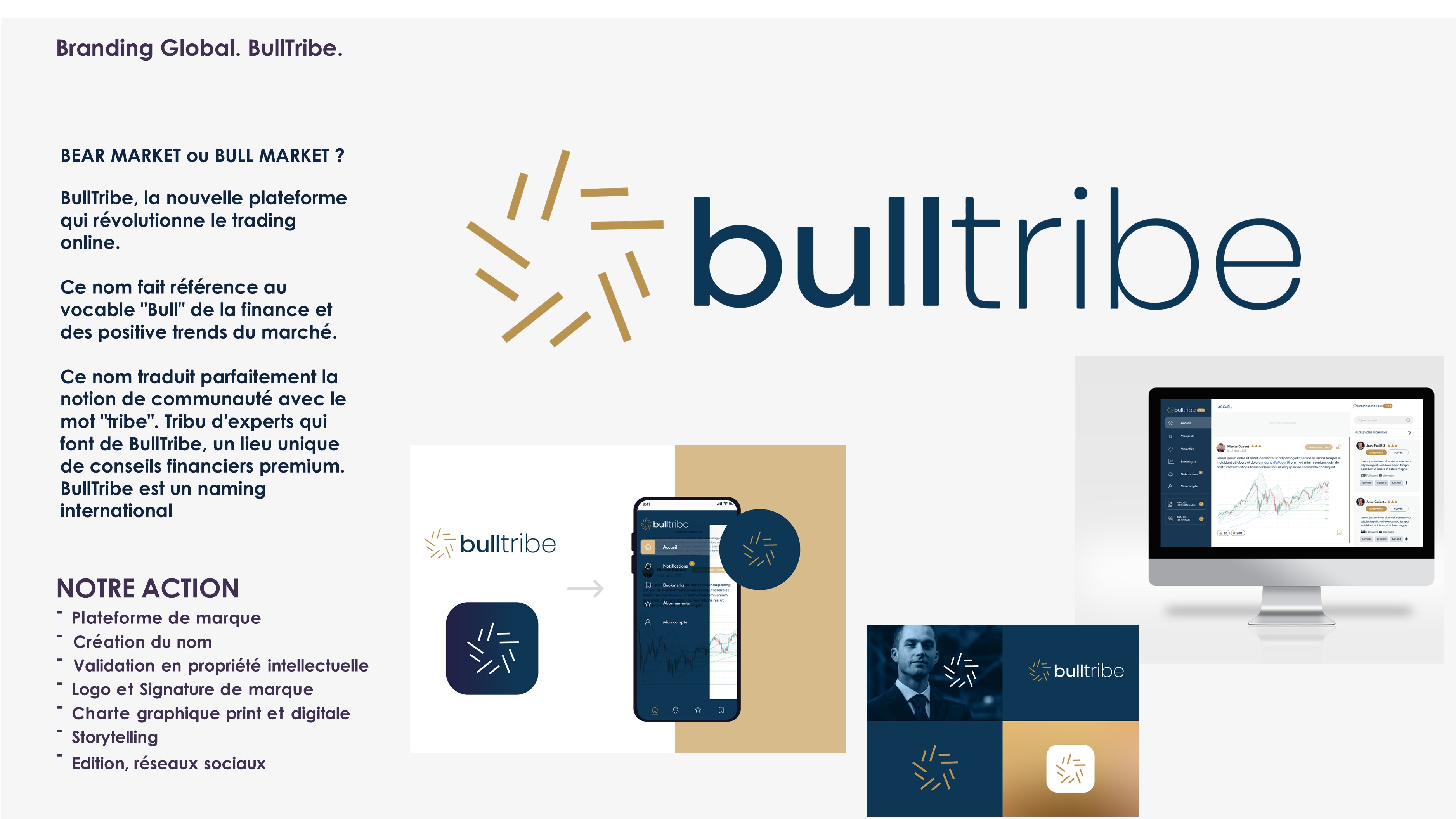 Illustration du projet Création d'une nouvelle marque Fintech