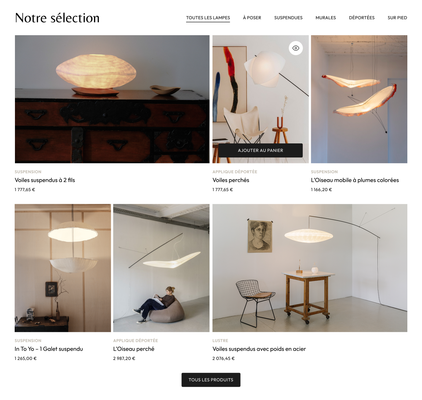 Illustration du projet Site e-commerce et showroom digital pour Céline Wright